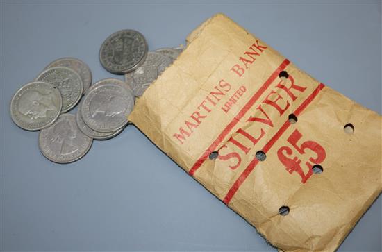 A quantity of mainly British coinage, 18th - 20th century